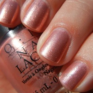 OPI Cozu Melted In the Summer nail color glittery